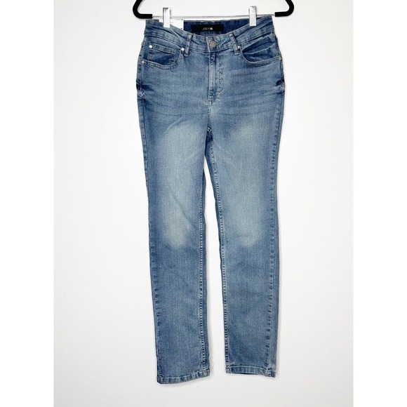 NWT Joe's The Brixton Straight + Narrow Jeans Stretch Junior's Blue Size 14 - Picture 1 of 5